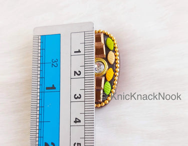 Brown Wood Buttons